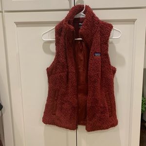 Red Patagonia vest